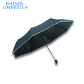 2018 New Design Manual Open Cheap Promotion Telescopic 3 Folding Compact Windproof Custom Purple Children Umbrella UV Protection